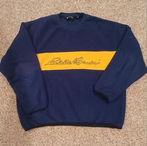 Vintage EBTEK Eddie Bauer Crewneck Fleece Hoodie